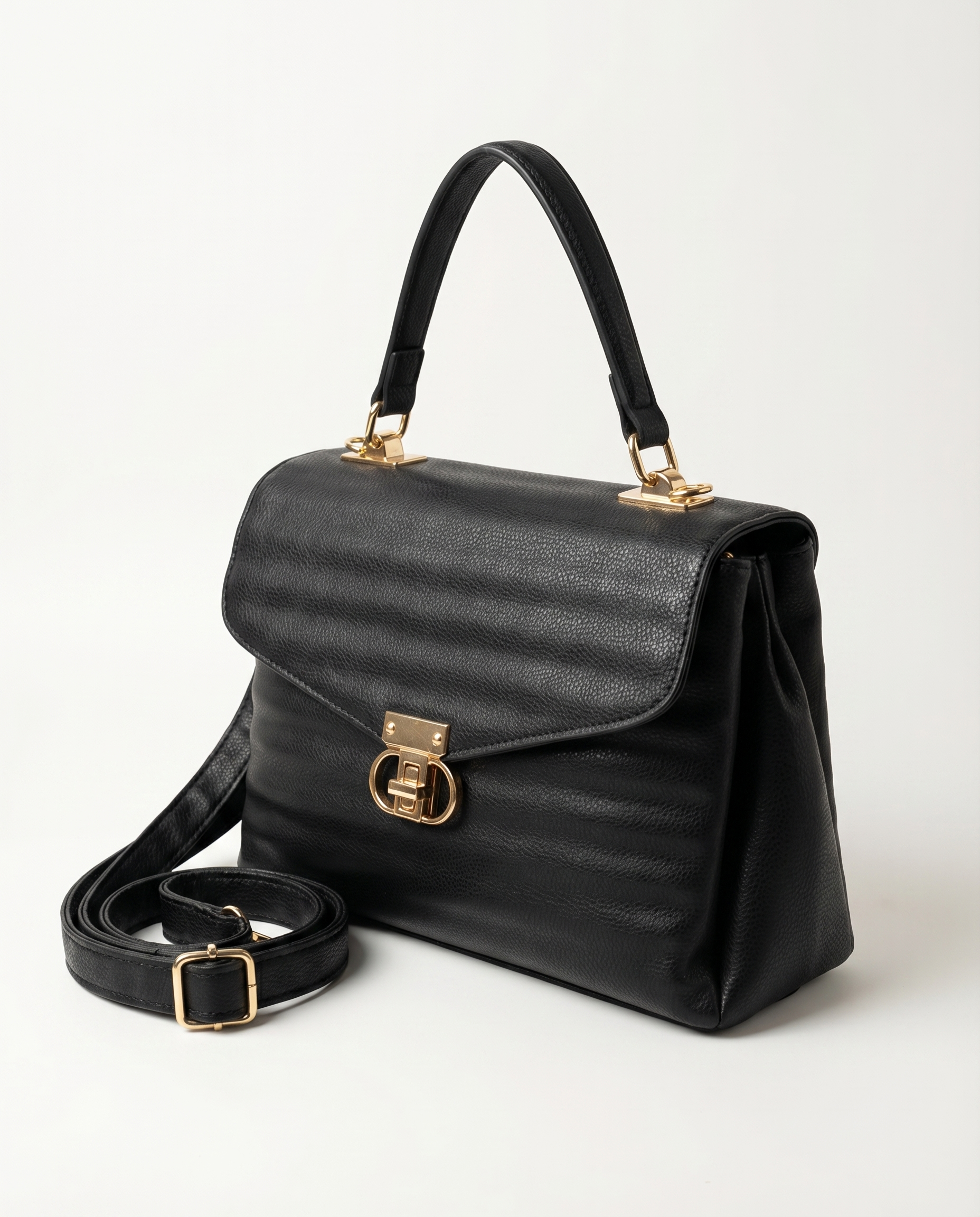 Urban Textured Panel Handbag