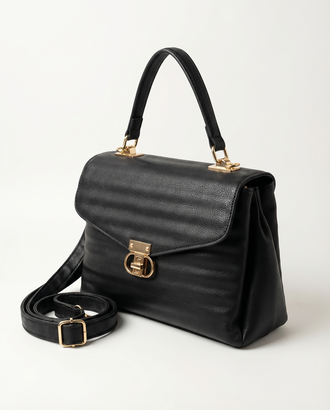 Urban Textured Panel Handbag