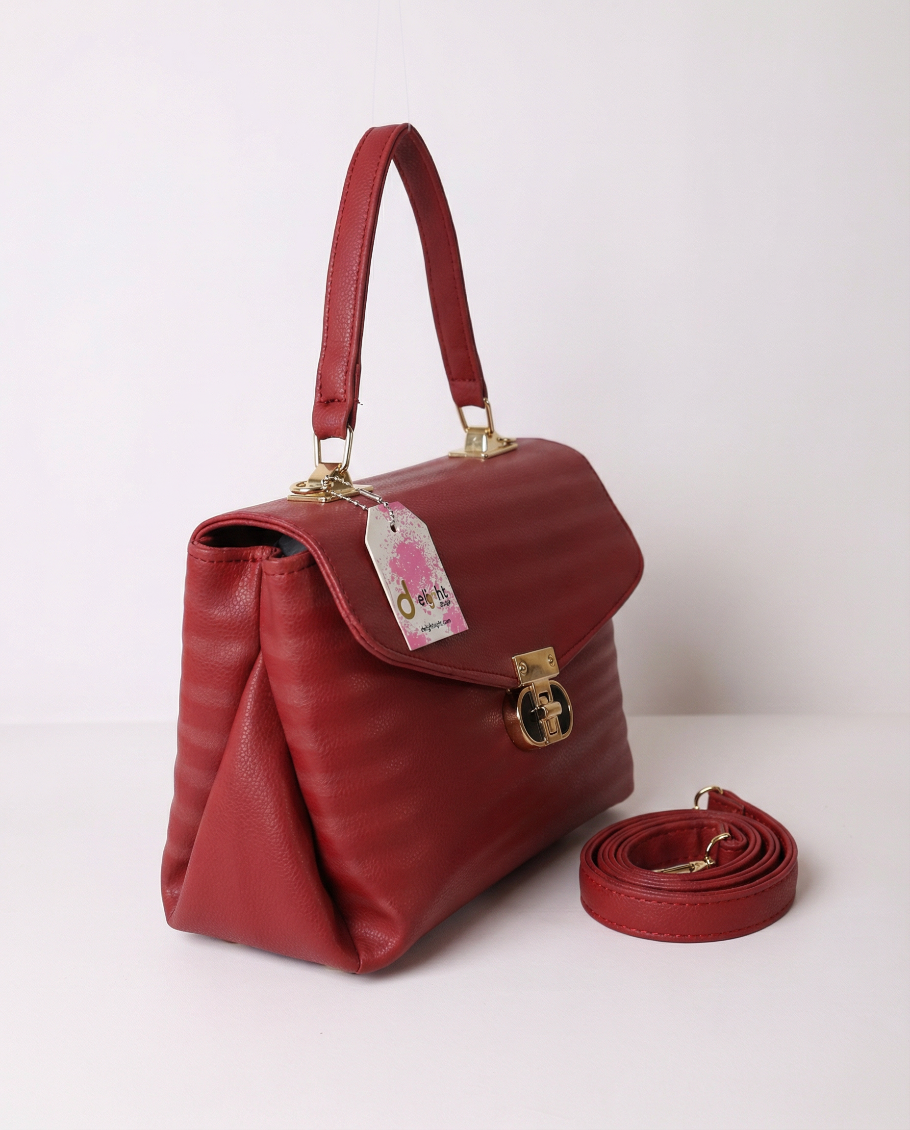 Urban Textured Panel Handbag