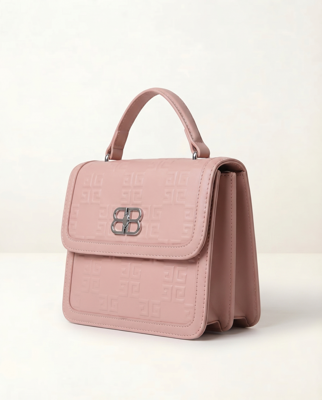 Blush Monogram Flap Crossbody
