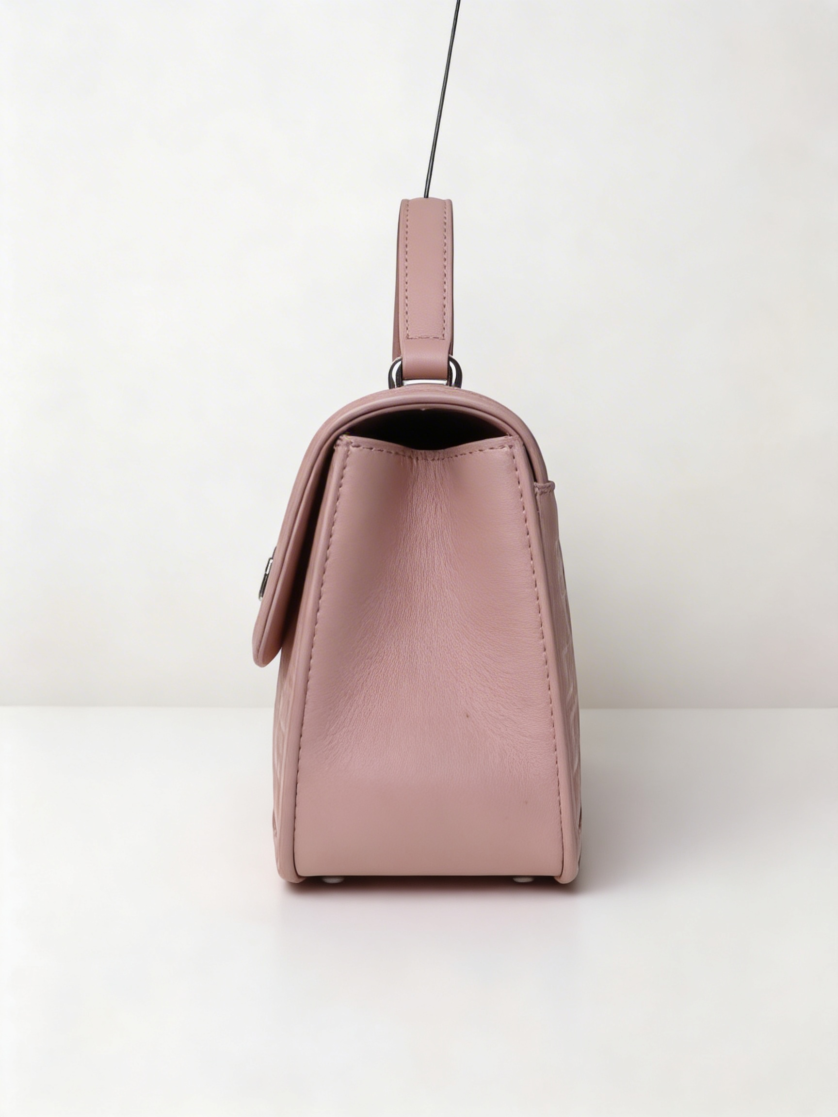 Blush Monogram Flap Crossbody