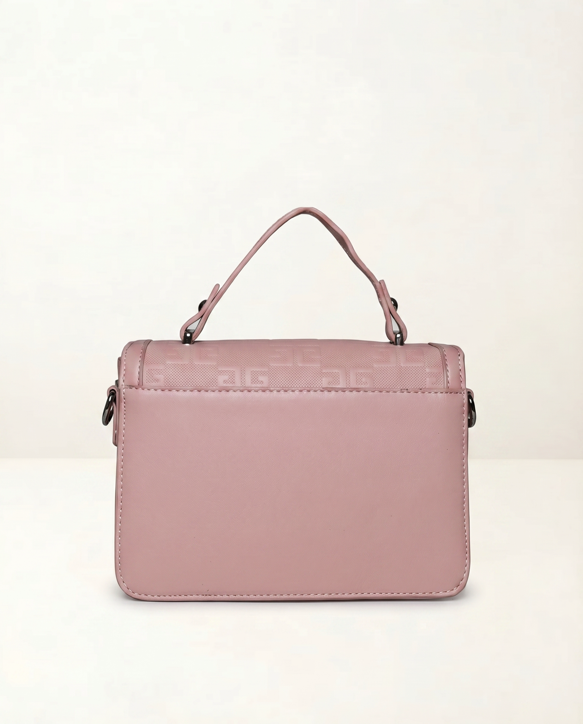 Blush Monogram Flap Crossbody