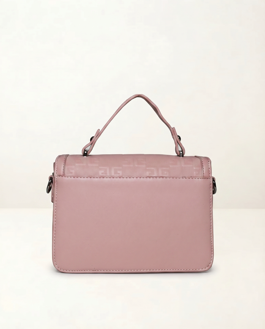Blush Monogram Flap Crossbody