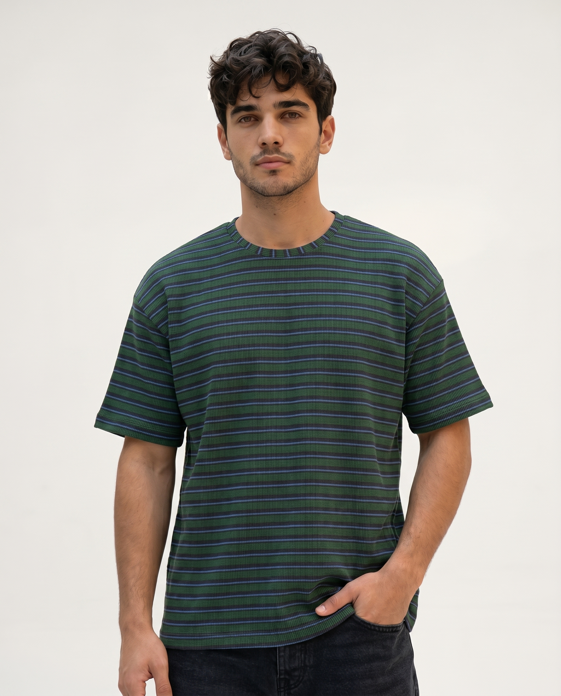Urban Stripe Baggy Tee