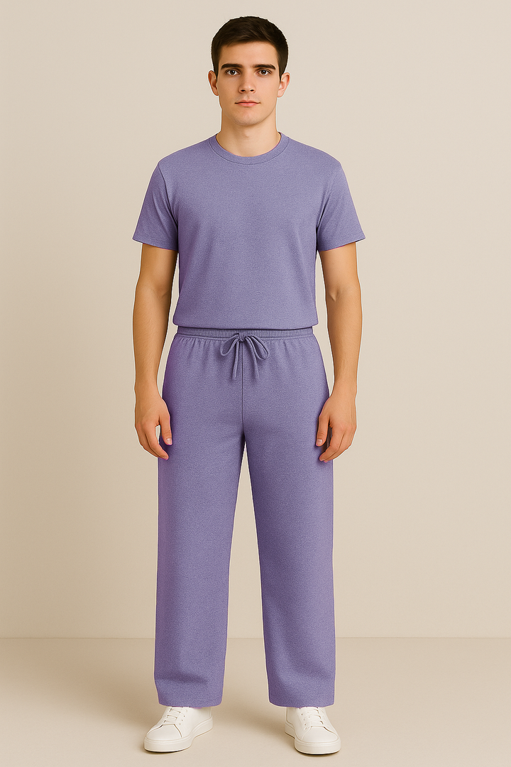 Men Trouser Chain Melange