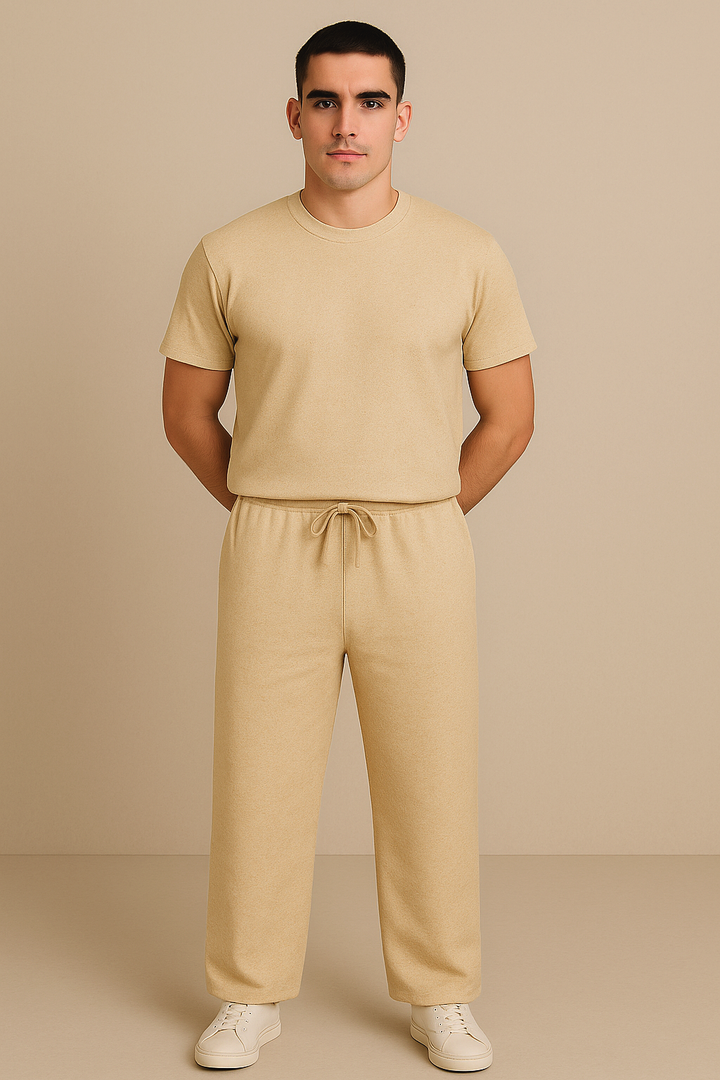 Men Trouser Chain Melange